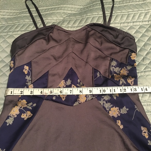 Free People high-low Blue and grey dress - Picture 7 of 8